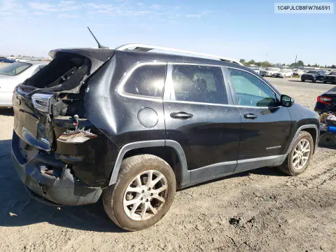 2015 Jeep Cherokee Latitude VIN 1C4PJLCB8FW766591 фото 3