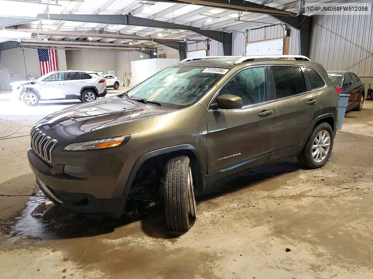 2015 Jeep Cherokee Limited VIN 1C4PJMDS8FW512058 фото 1