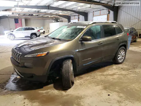 1C4PJMDS8FW512058 — 2015 Jeep Cherokee, Передняя часть, фото до ремонта