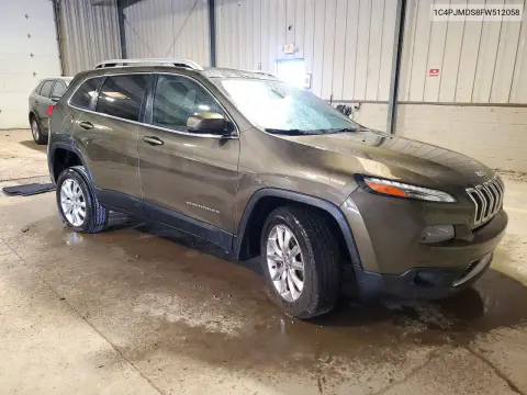 2015 Jeep Cherokee Limited VIN 1C4PJMDS8FW512058 фото 4
