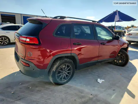 2015 Jeep Cherokee Sport VIN 1C4PJMAB4FW764460 фото 3