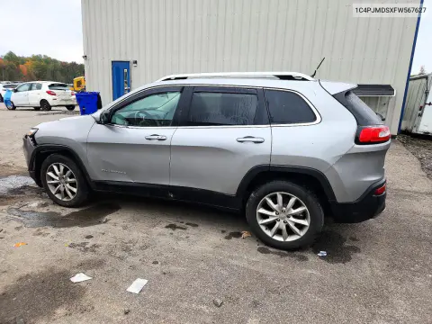 2015 Jeep Cherokee Limited VIN 1C4PJMDSXFW567627 фото 2