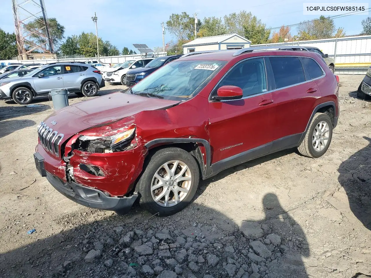 2015 Jeep Cherokee Latitude VIN 1C4PJLCS0FW585145 фото 1