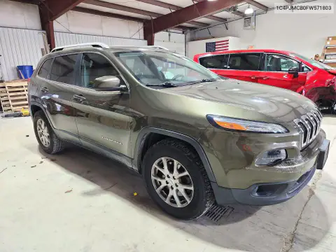 1C4PJMCB0FW571803 — 2015 Jeep Cherokee, фото 4 с аукциона Copart, Передняя часть