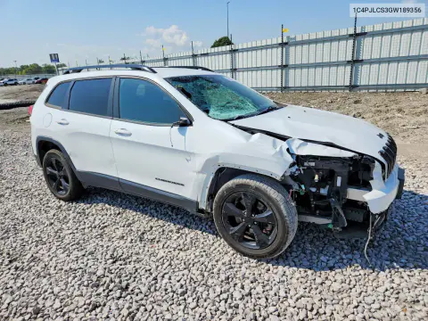 2016 Jeep Cherokee Latitude VIN 1C4PJLCS3GW189356 фото 4