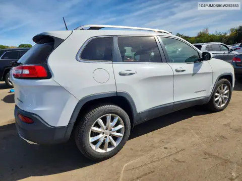 2016 Jeep Cherokee Limited VIN 1C4PJMDS8GW252553 фото 3