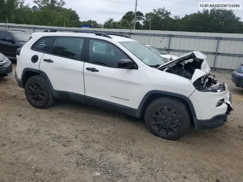 2016 Jeep Cherokee Sport VIN 1C4PJMAB2GW132686 фото 4