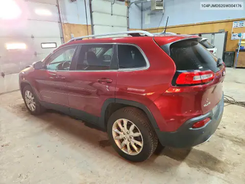 2016 Jeep Cherokee Limited VIN 1C4PJMDS2GW304176 фото 2