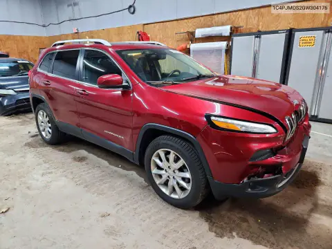 2016 Jeep Cherokee Limited VIN 1C4PJMDS2GW304176 фото 4
