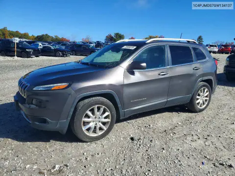 1C4PJMDS7GW134137 — 2016 Jeep Cherokee, Передняя часть, фото до ремонта