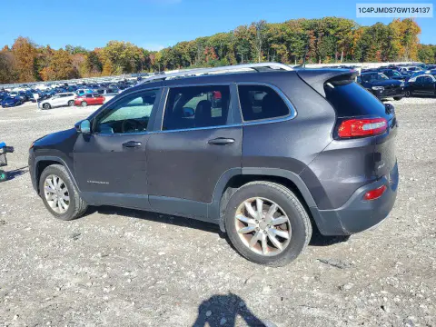 2016 Jeep Cherokee Limited VIN 1C4PJMDS7GW134137 фото 2