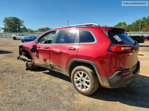 2016 Jeep Cherokee Latitude VIN 1C4PJLCBXGW234051 фото 2