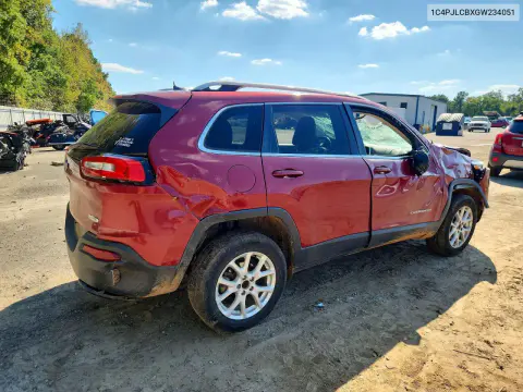 2016 Jeep Cherokee Latitude VIN 1C4PJLCBXGW234051 фото 3