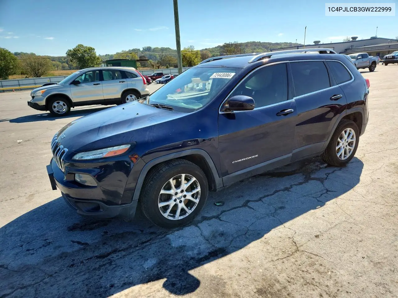 2016 Jeep Cherokee Latitude VIN 1C4PJLCB3GW222999 фото 1