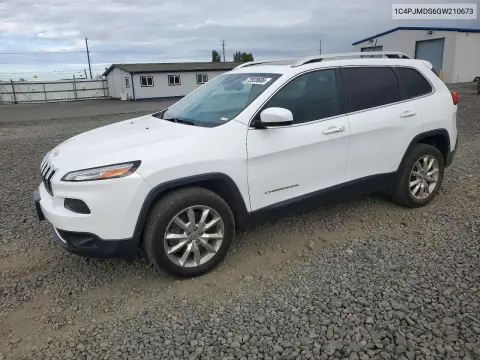 1C4PJMDS6GW210673 — 2016 Jeep Cherokee, Сторона, фото до ремонта