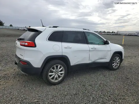 2016 Jeep Cherokee Limited VIN 1C4PJMDS6GW210673 фото 3