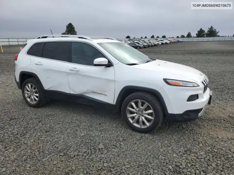 2016 Jeep Cherokee Limited VIN 1C4PJMDS6GW210673 фото 4