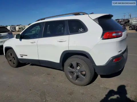 1C4PJMCBXGW244455 — 2016 Jeep Cherokee, фото 2 с аукциона Copart, Сторона