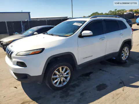 1C4PJLDB8GW127725 — 2016 Jeep Cherokee, Мелкие вмятины и царапины, фото до ремонта