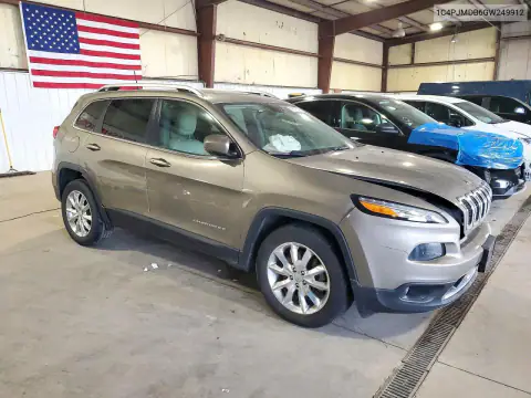 1C4PJMDB6GW249912 — 2016 Jeep Cherokee, фото 4 с аукциона Copart, Передняя часть
