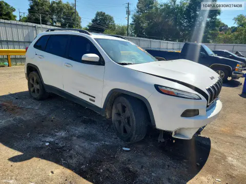 2016 Jeep Cherokee Latitude VIN 1C4PJLCB3GW274438 фото 4