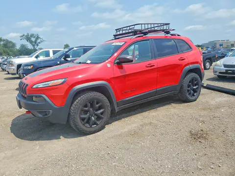 1C4PJMBS7HW584181 — 2017 Jeep Cherokee, Задняя часть (Rear End), фото до ремонта