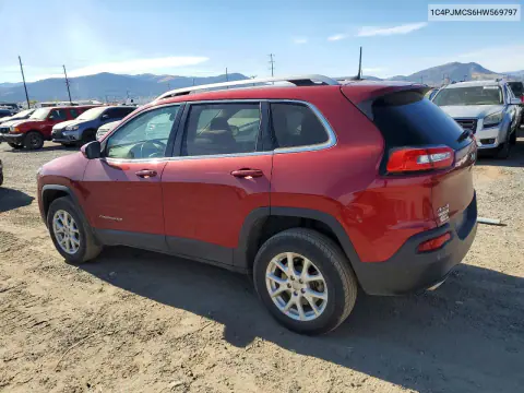 2017 Jeep Cherokee Latitude VIN 1C4PJMCS6HW569797 фото 2