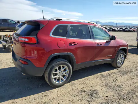 2017 Jeep Cherokee Latitude VIN 1C4PJMCS6HW569797 фото 3