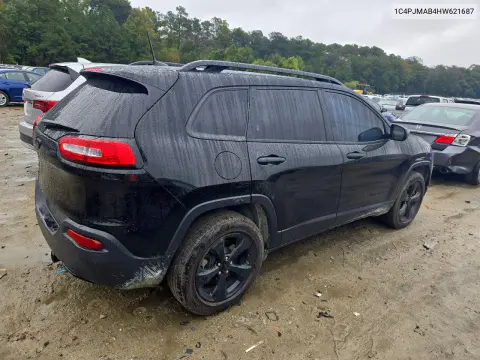 2017 Jeep Cherokee Sport VIN 1C4PJMAB4HW621687 фото 3