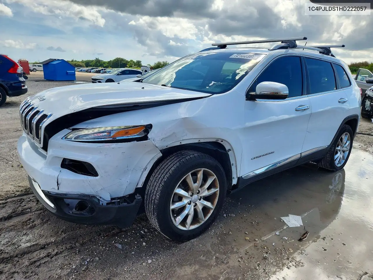 2017 Jeep Cherokee Limited VIN 1C4PJLDS1HD222057 фото 1
