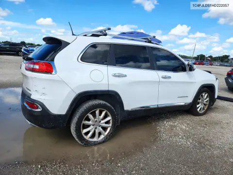 2017 Jeep Cherokee Limited VIN 1C4PJLDS1HD222057 фото 3