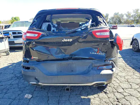 1C4PJLDS1HW514442 — 2017 Jeep Cherokee, фото 6 с аукциона Copart, Задняя часть