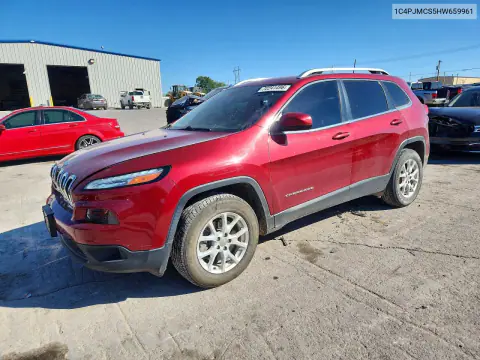 1C4PJMCS5HW659961 — 2017 Jeep Cherokee, Передняя часть, фото до ремонта
