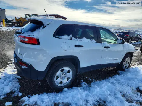 2017 Jeep Cherokee Sport VIN 1C4PJMAB9HW581090 фото 3