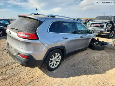 2017 Jeep Cherokee Latitude VIN 1C4PJLCB9HW586247 фото 3