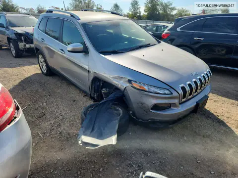 2017 Jeep Cherokee Latitude VIN 1C4PJLCB9HW586247 фото 4