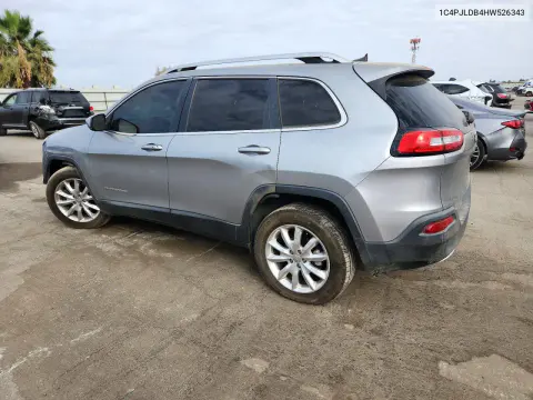 2017 Jeep Cherokee Limited VIN 1C4PJLDB4HW526343 фото 2