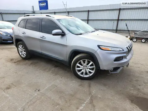 2017 Jeep Cherokee Limited VIN 1C4PJLDB4HW526343 фото 4