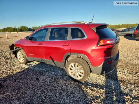 2017 Jeep Cherokee Limited VIN 1C4PJLDS8HW644038 фото 2