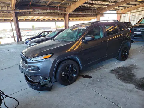 1C4PJLCB5JD540593 — 2018 Jeep Cherokee, Передняя часть (Front End), фото до ремонта