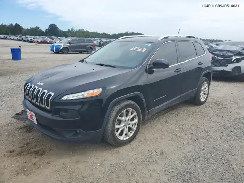 1C4PJLCB9JD514031 — 2018 Jeep Cherokee, Передняя часть, фото до ремонта