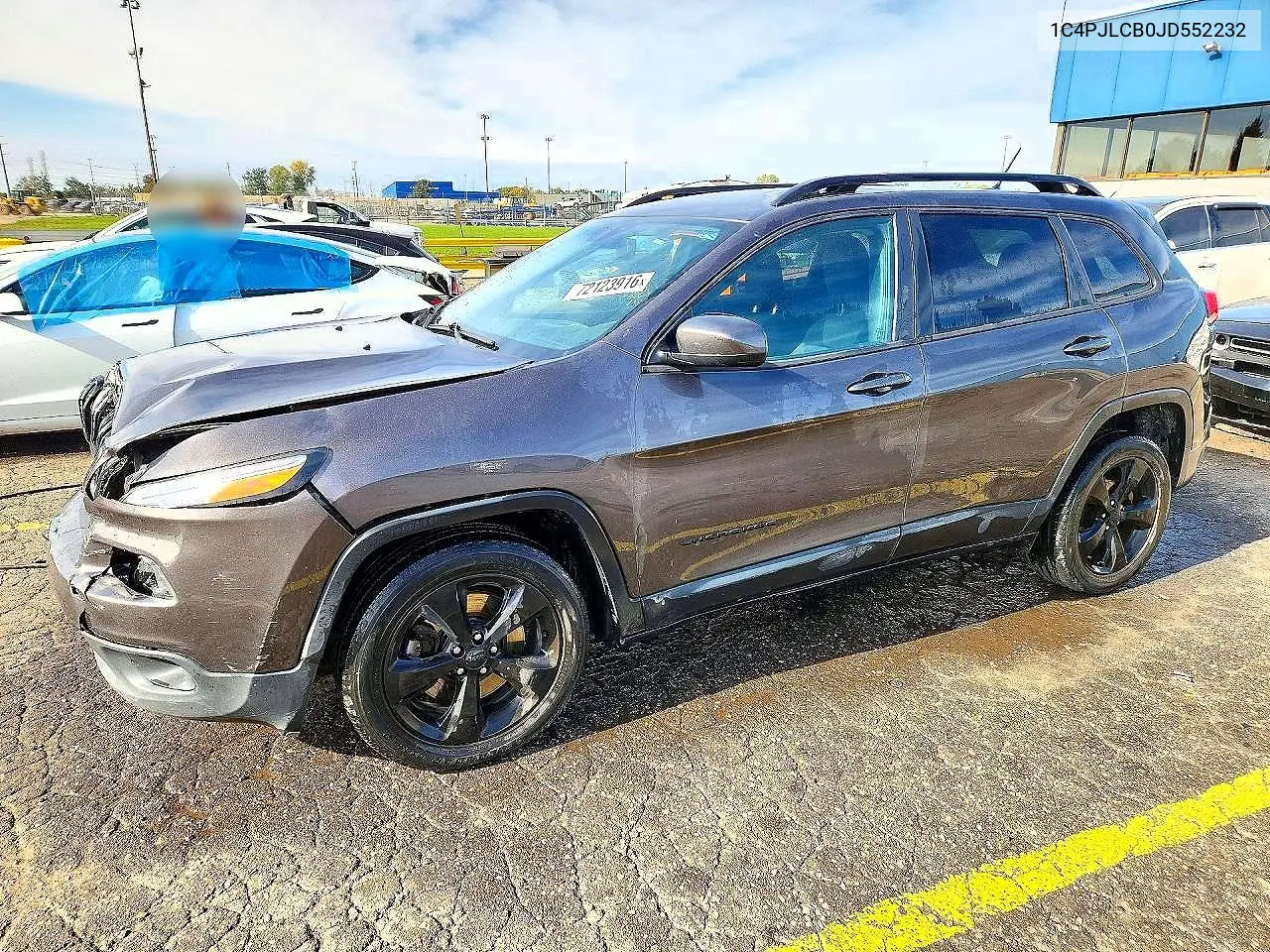 2018 Jeep Cherokee Latitude VIN 1C4PJLCB0JD552232 фото 1