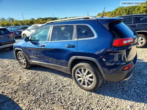 2018 Jeep Cherokee Limited VIN 1C4PJMDX7JD571974 фото 2