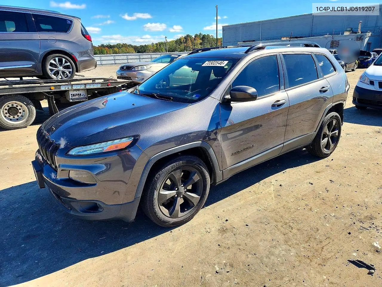 2018 Jeep Cherokee Latitude VIN 1C4PJLCB1JD519207 фото 1