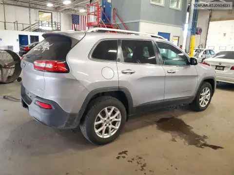1C4PJMLB2JD604031 — 2018 Jeep Cherokee, фото 3 с аукциона Copart, Передняя часть