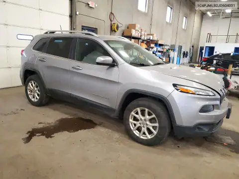1C4PJMLB2JD604031 — 2018 Jeep Cherokee, фото 4 с аукциона Copart, Передняя часть