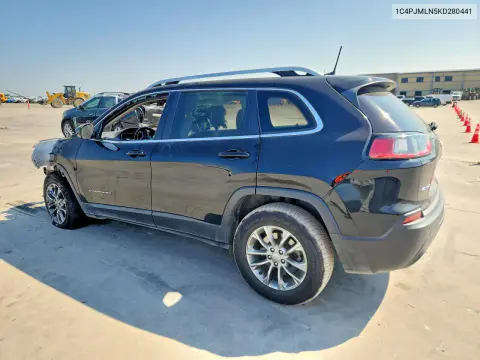 2019 Jeep Cherokee Latitude Plus VIN 1C4PJMLN5KD280441 фото 2