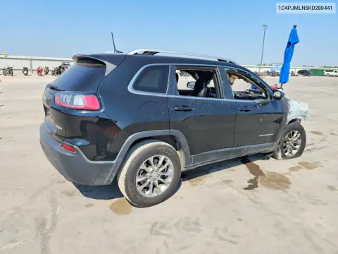 2019 Jeep Cherokee Latitude Plus VIN 1C4PJMLN5KD280441 фото 3