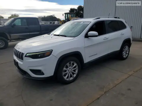 1C4PJLCB9KD240878 — 2019 Jeep Cherokee, Естественный износ, фото до ремонта