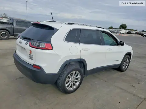 2019 Jeep Cherokee Latitude VIN 1C4PJLCB9KD240878 фото 3